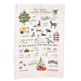 12 Days of Christmas Tea Towel